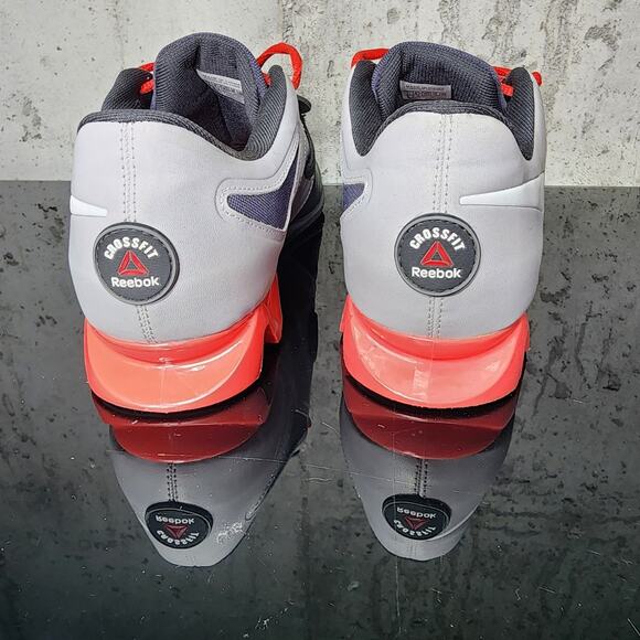 MSRP $150 Reebok CrossFit Lifter Plus 2.0 Gray Red Size 11 Preowned - Picture 5 of 5